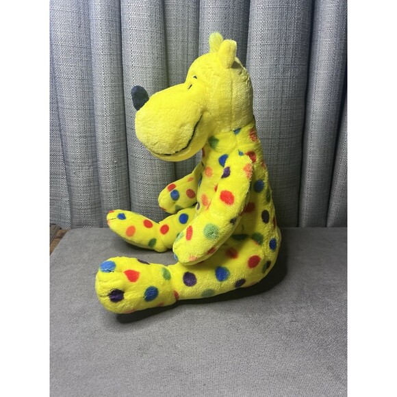 Put Me In The Zoo Yellow Spotted Plush 15 Inch Kohls Cares Stuffed Animal Toy - Picture 5 of 8